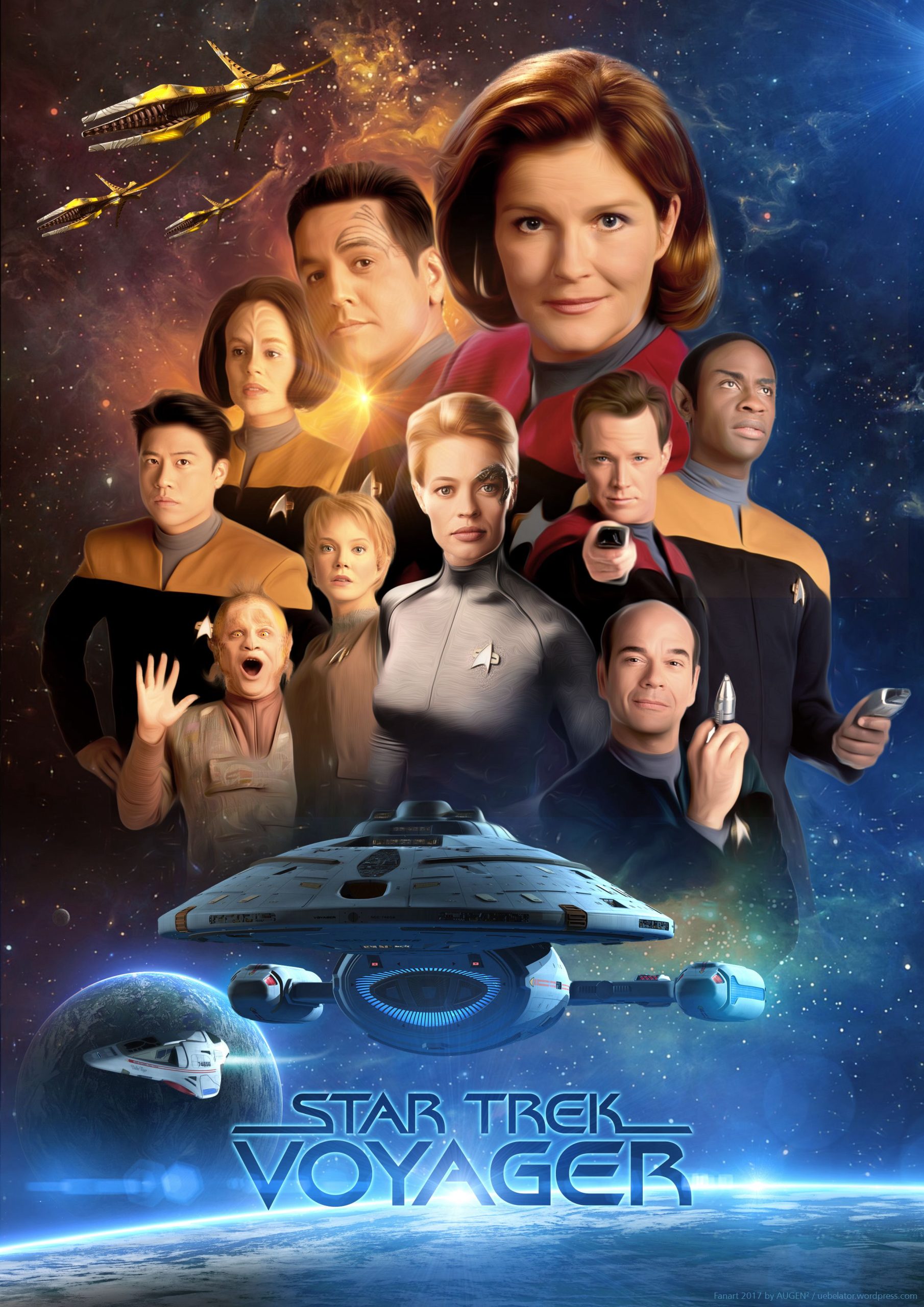 Poster phim Star Trek: Voyager (Phần 1)