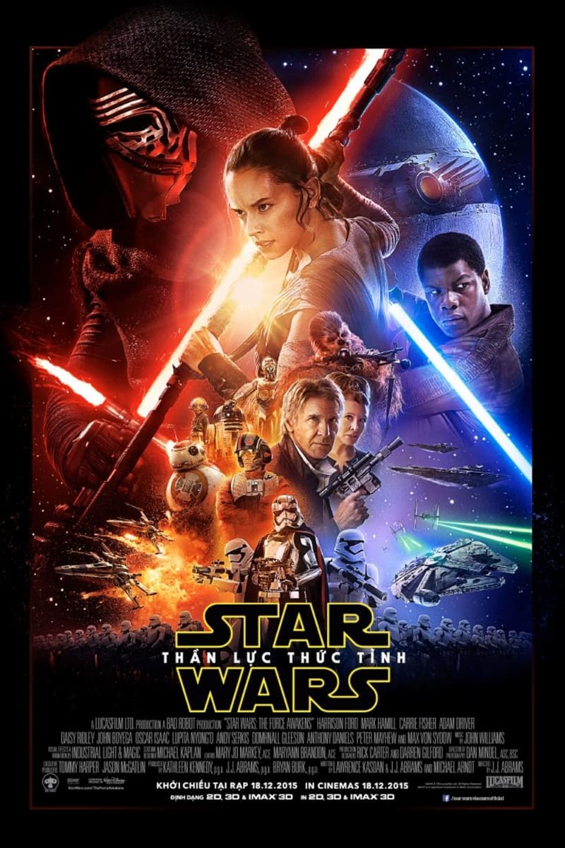 Poster phim Star Wars: Thần Lực Thức Tỉnh