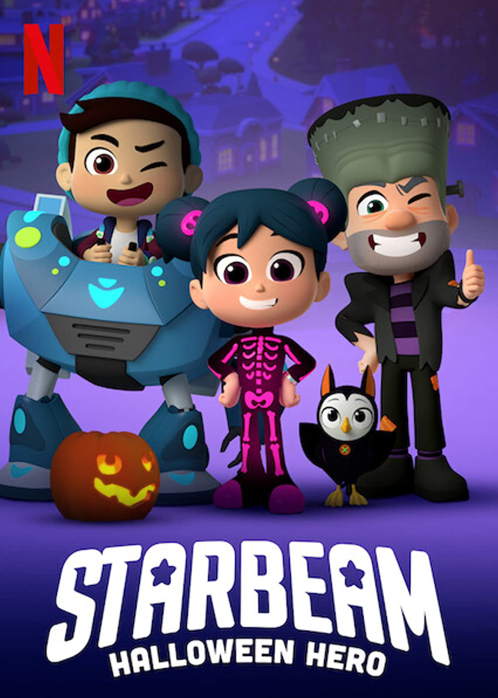 Poster phim StarBeam: Giải cứu Halloween