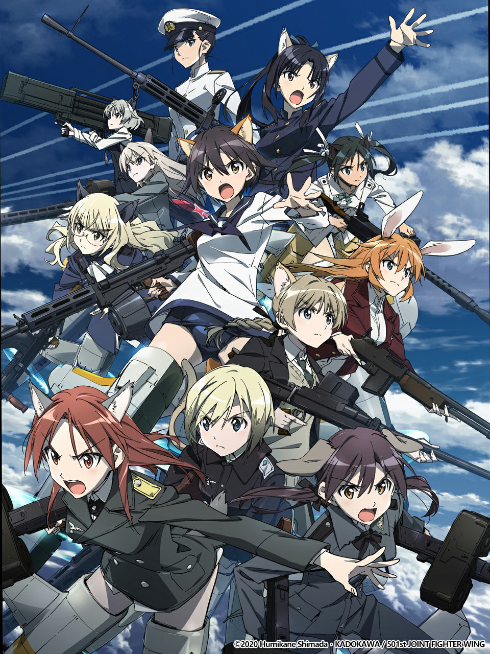 Poster phim Strike Witches – Đường đến Berlin