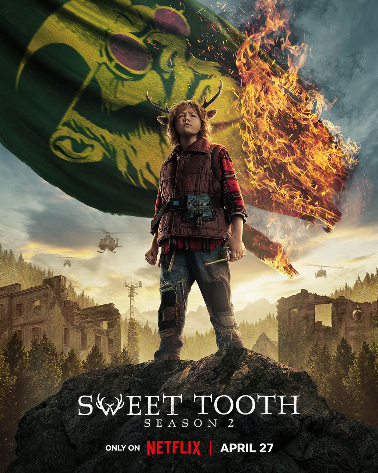 Poster phim Sweet Tooth: Cậu Bé Gạc Nai (Phần 2)