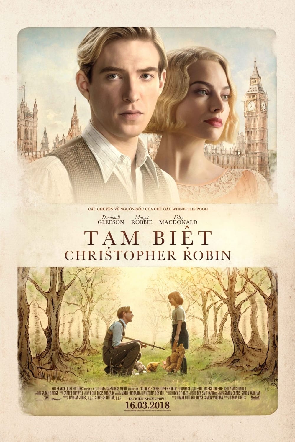 Poster phim Tạm Biệt Christopher Robin