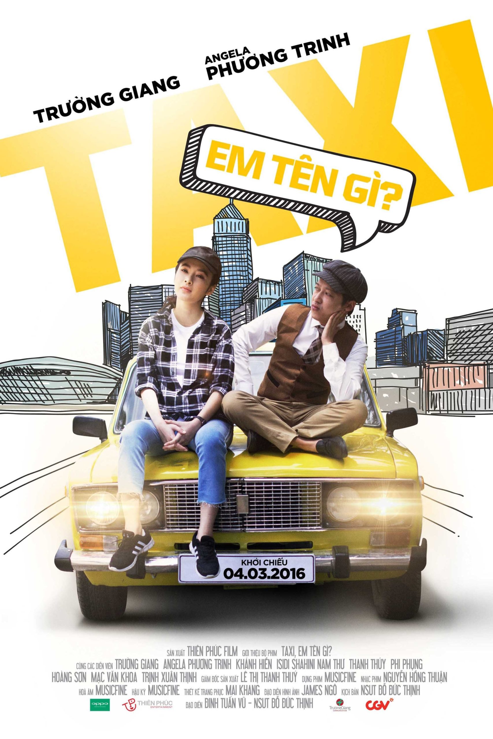 Poster phim Taxi, em tên gì?