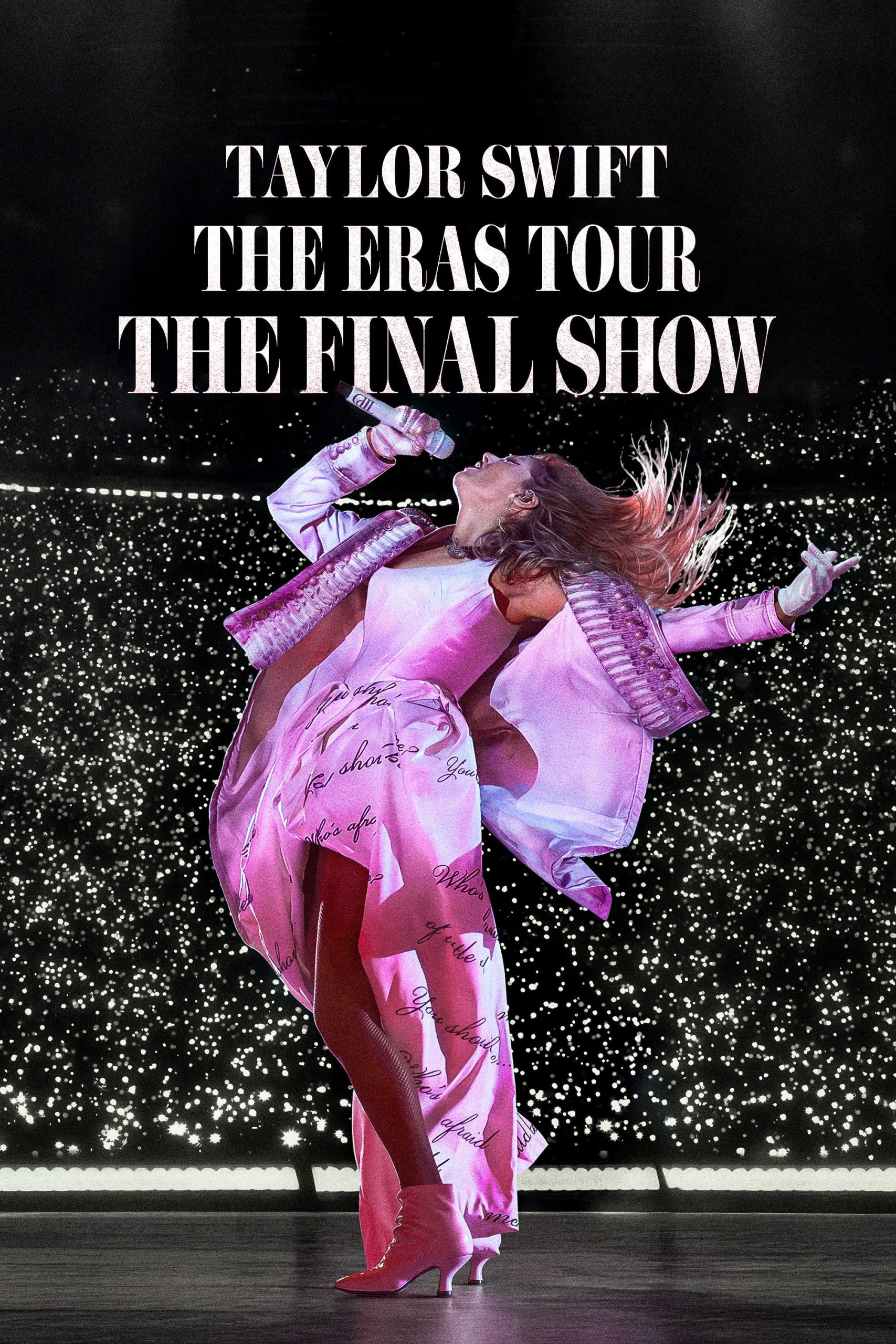 Poster phim Taylor Swift : The Eras Tour – Show Kết Màn