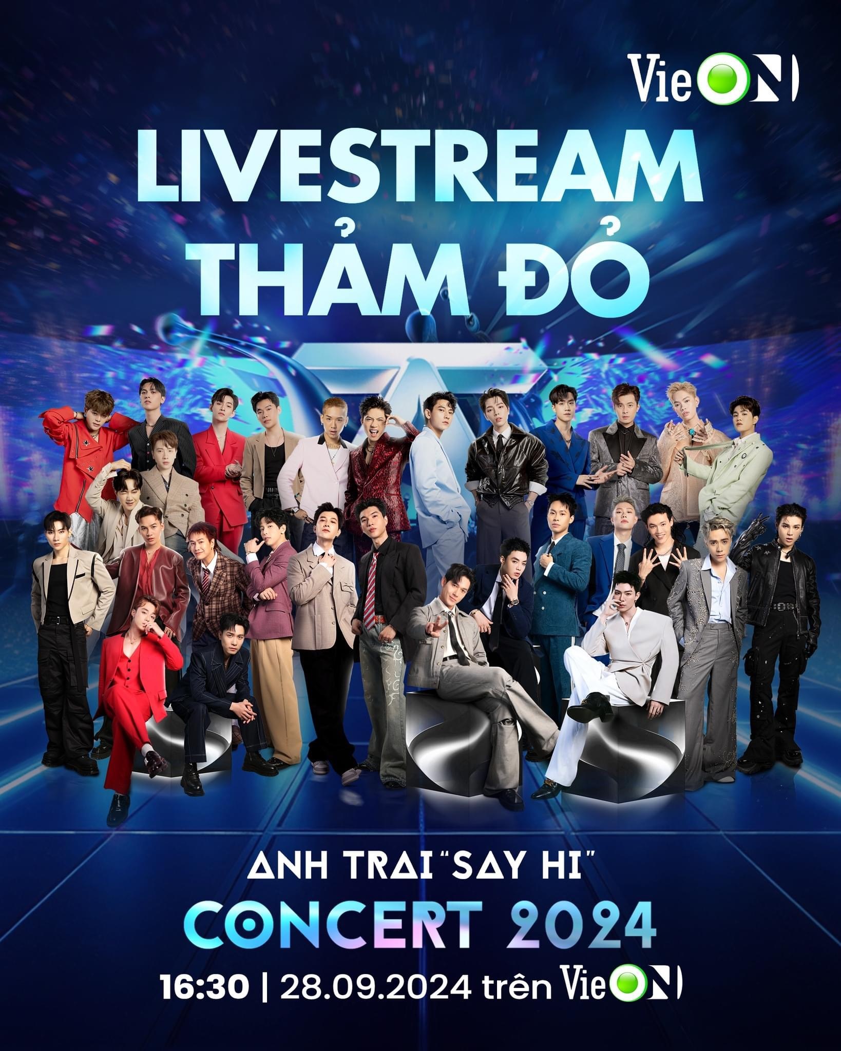 Poster phim Thảm Đỏ Anh Trai Say Hi Concert 2024