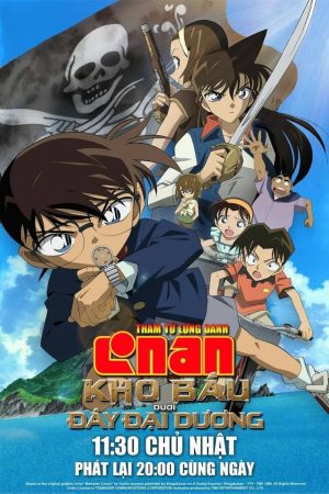 Poster phim Thám Tử Lừng Danh Conan: Kho Báu Dưới Đáy Đại Dương