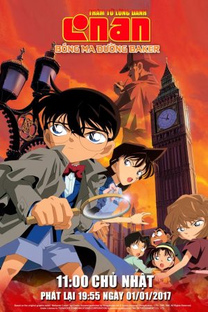 Poster phim Thám Tử Lừng Danh Conan: Bóng Ma Đường Baker