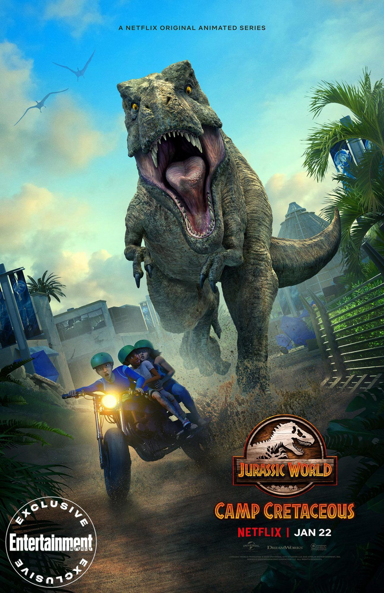 Poster phim Thế Giới Khủng Long: Trại Kỷ Phấn Trắng (Phần 2)