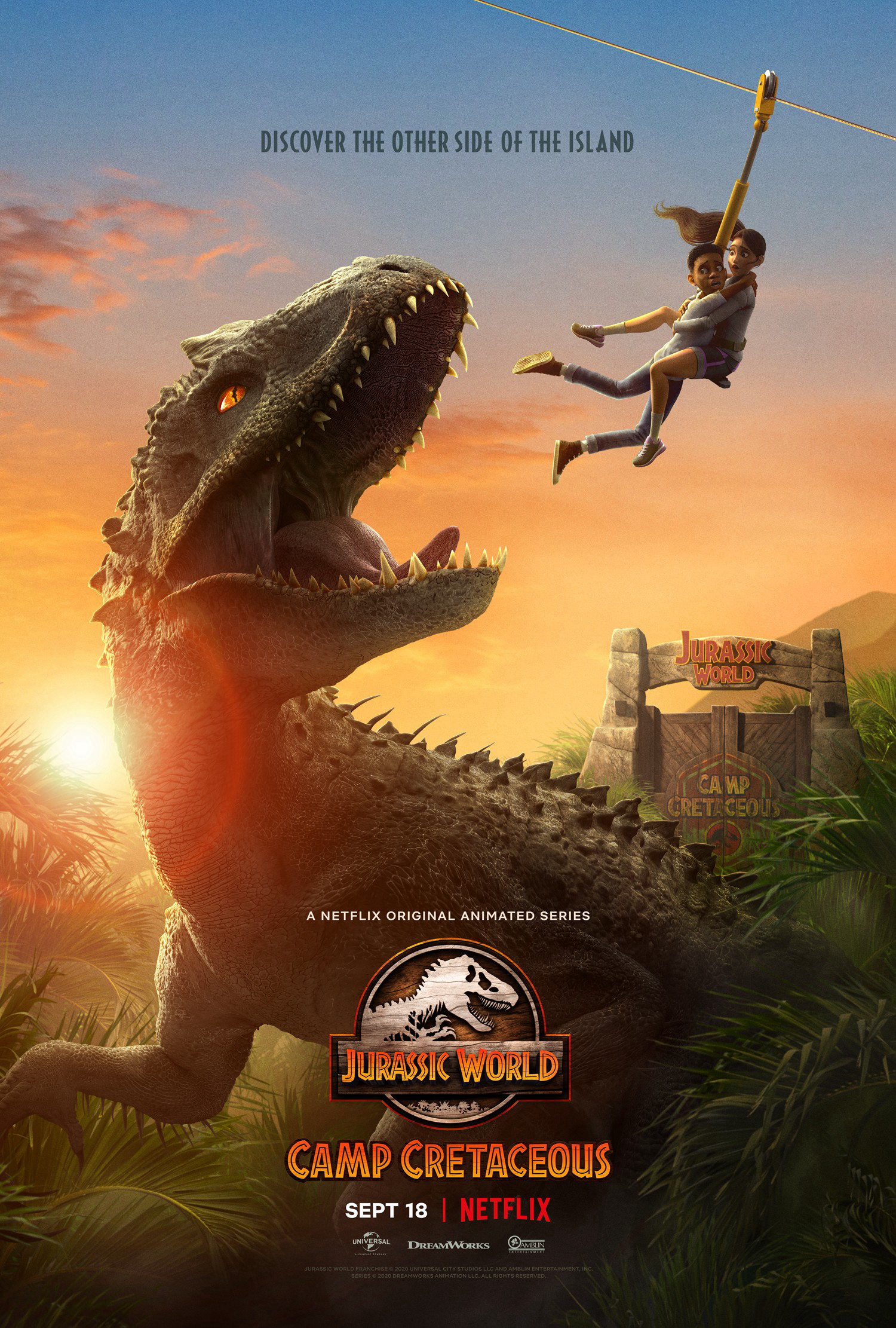 Poster phim Thế giới khủng long: Trại kỷ phấn trắng (Phần 5)