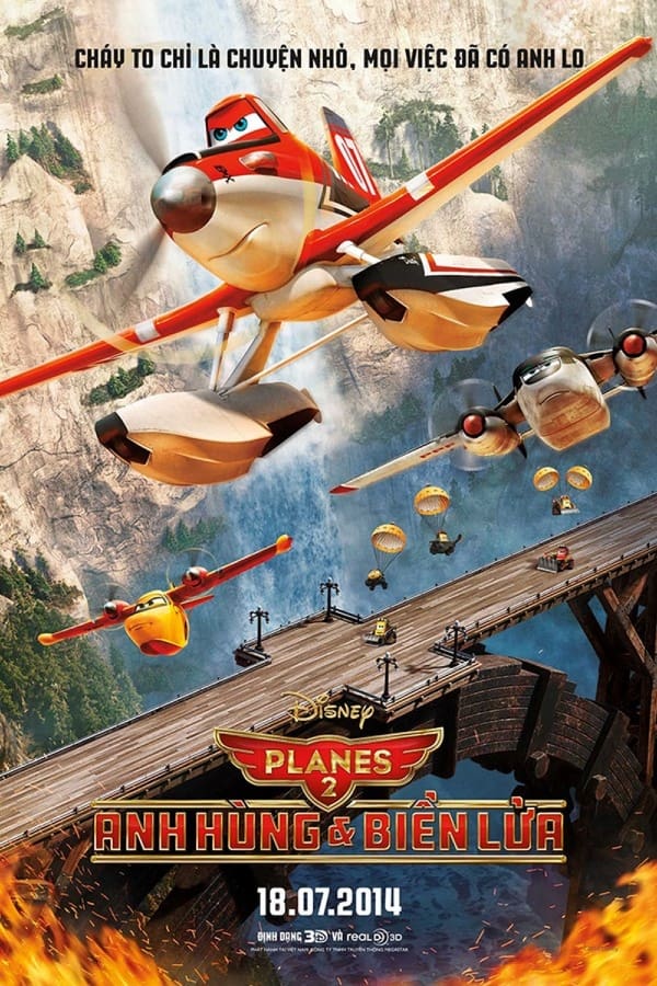 Poster phim Thế Giới May Bay: Anh Hùng & Biển Lửa