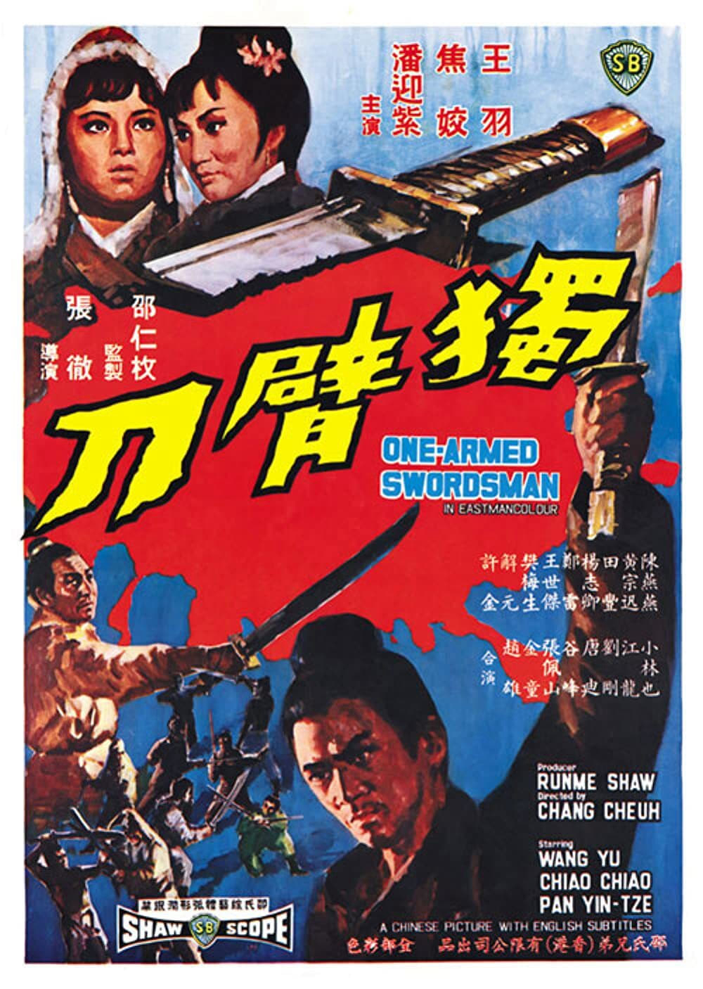 Poster phim The One-Armed Swordsman