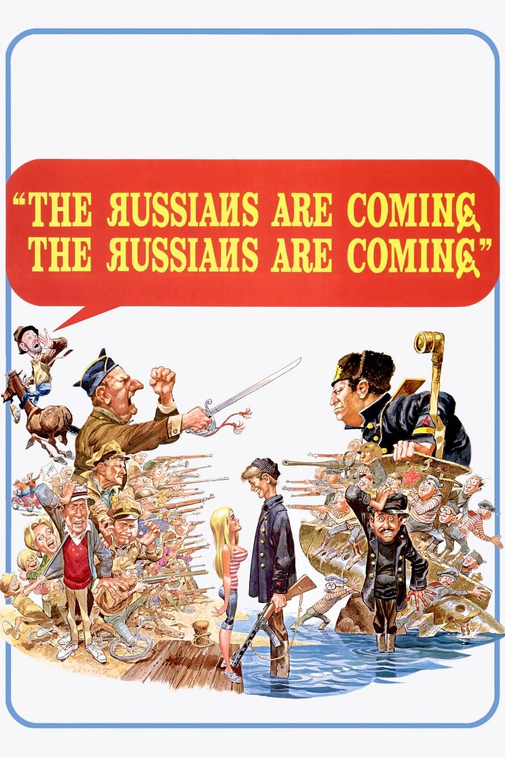 Poster phim The Russians Are Coming! The Russians Are Coming!