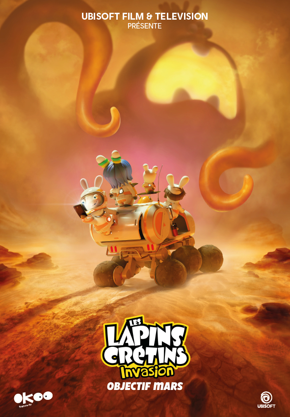 Poster phim Thỏ điên xâm lăng: Nhiệm vụ sao Hỏa