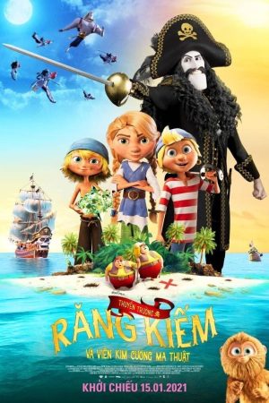 Poster phim Thuyền Trưởng Răng Kiếm Và Viên Kim Cương Ma Thuật