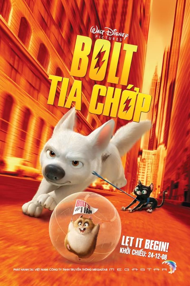 Poster phim Chú Chó Tia Chớp