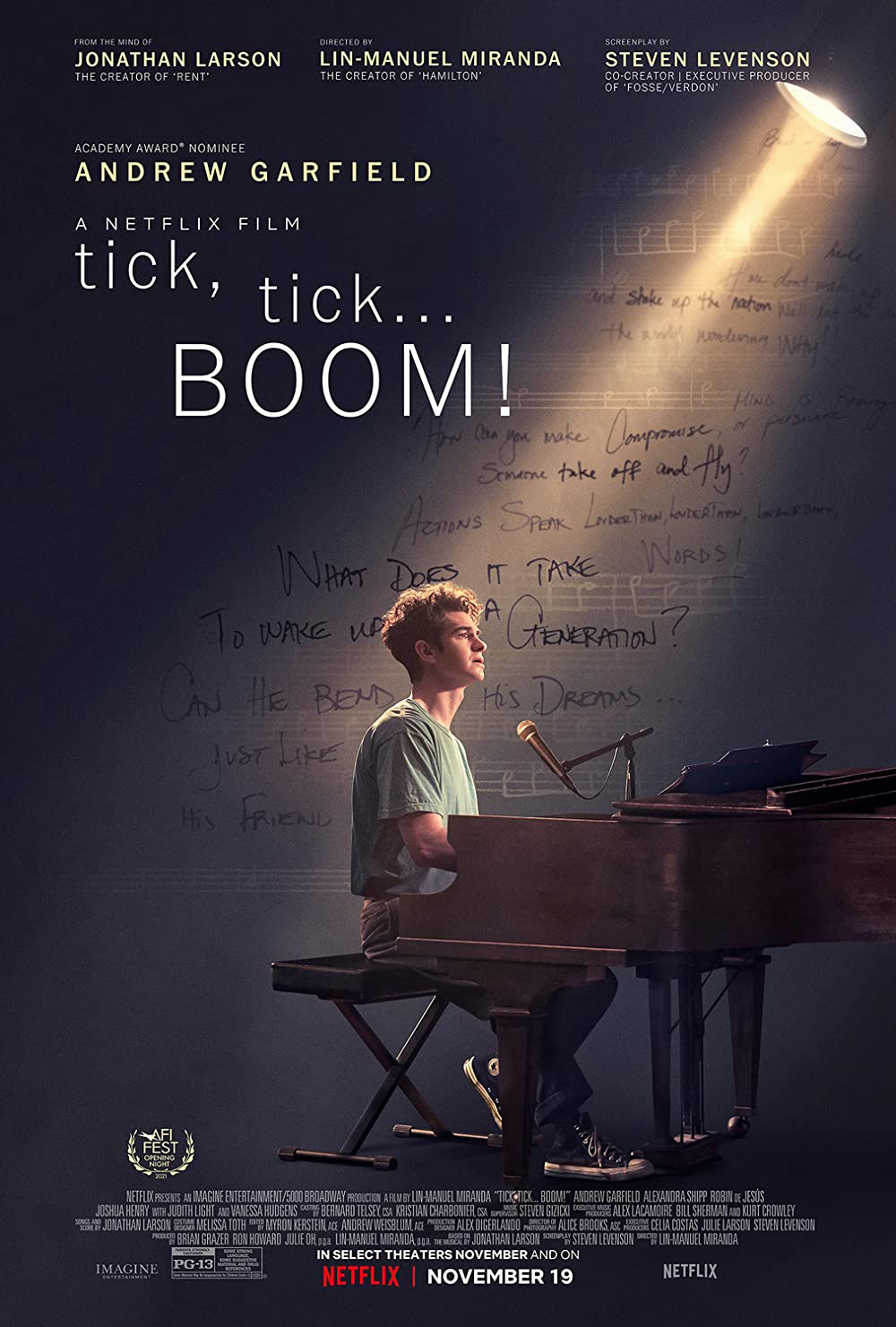 Poster phim tick, tick…BOOM!
