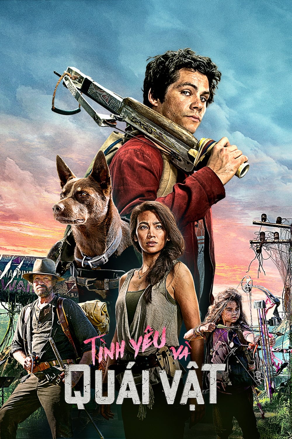 Poster phim Tình yêu và quái vật