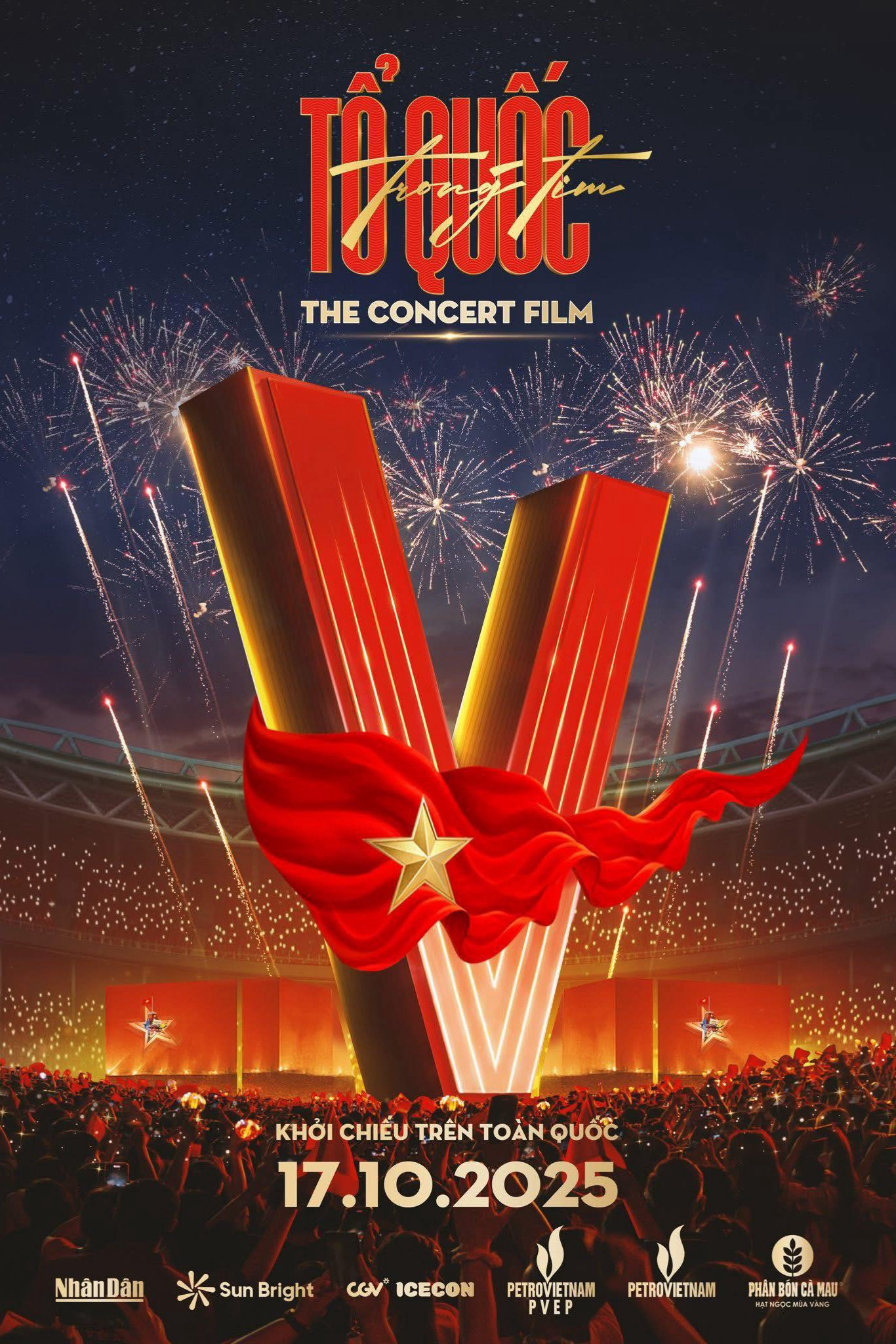Poster phim Tổ Quốc Trong Tim: The Concert Film