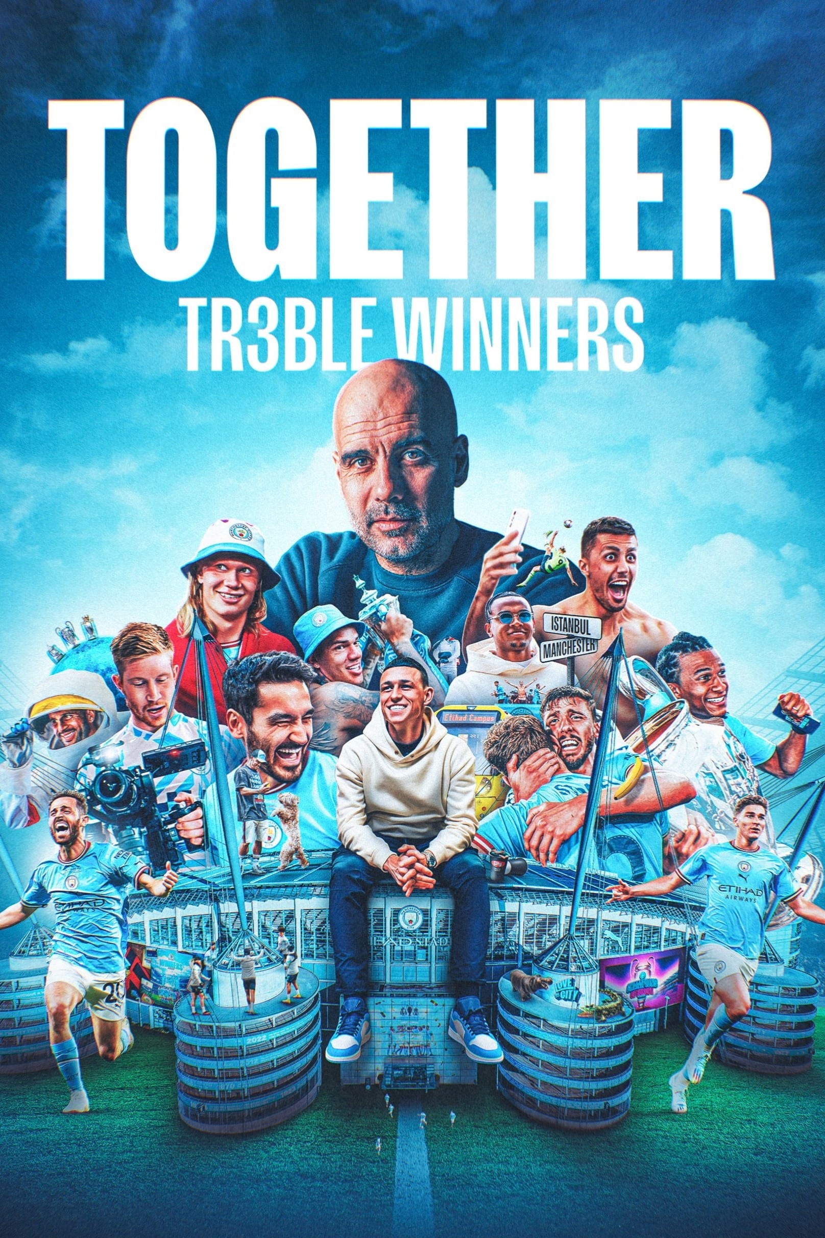 Poster phim Together: Cú ăn ba của Manchester City