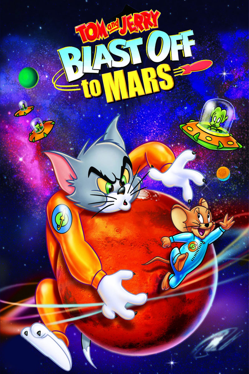 Poster phim Tom Và Jerry Bay Đến Sao Hỏa