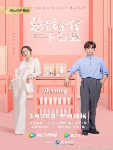 Poster phim Tổng Tài Hành Tôi Trăm Ngàn Lần