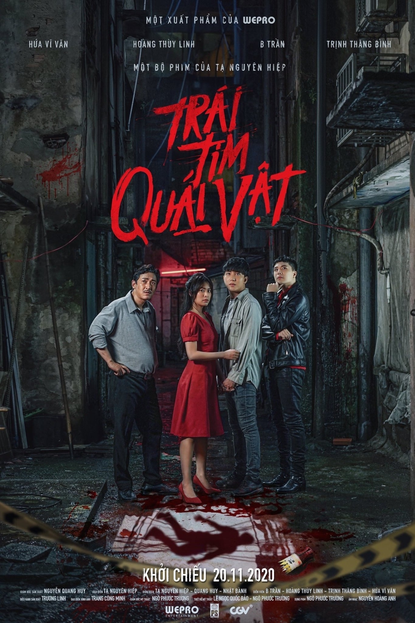 Poster phim Trái tim quái vật