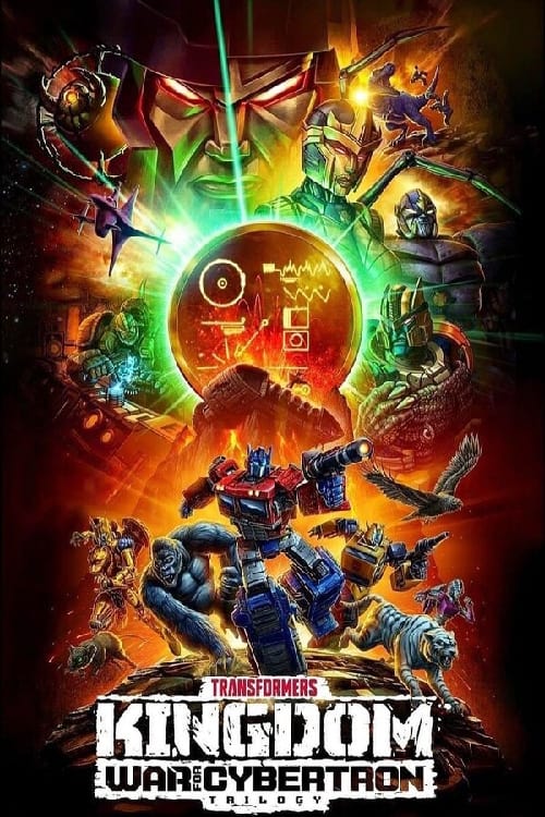 Poster phim Transformers: Chiến tranh Cybertron – Vương quốc