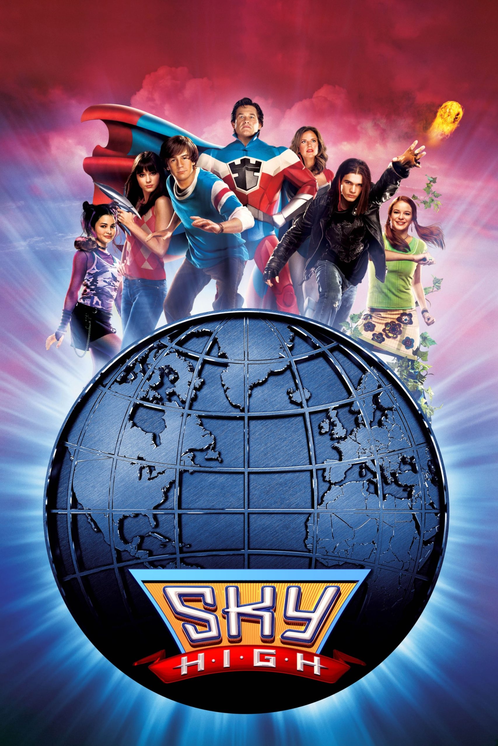 Poster phim Trường Học Siêu Nhân
