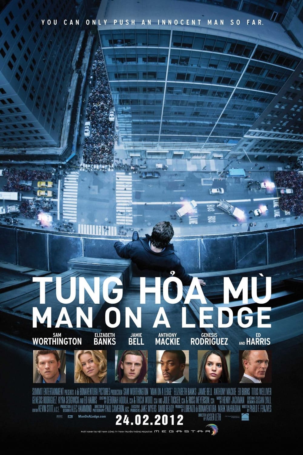Poster phim Người Đàn Ông Trên Gờ Tường