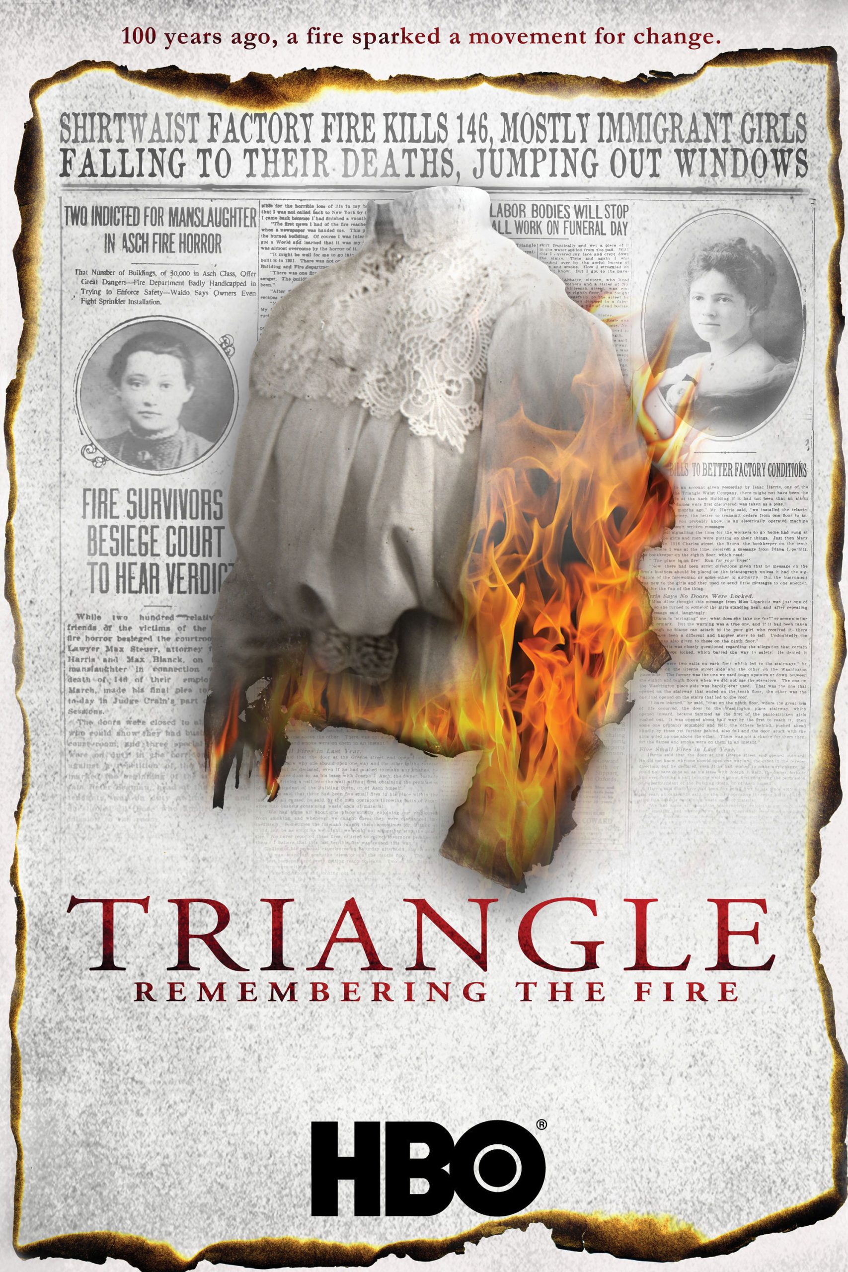 Poster phim Tưởng Nhớ Vụ Hỏa Hoạn Ở Triangle