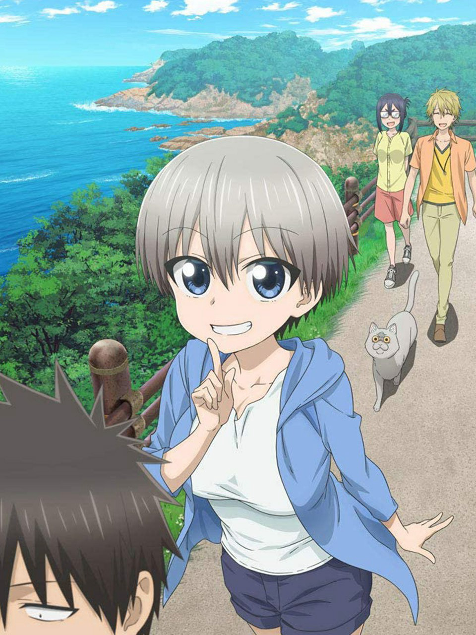 Poster phim Uzaki-chan Muốn Đi Chơi!