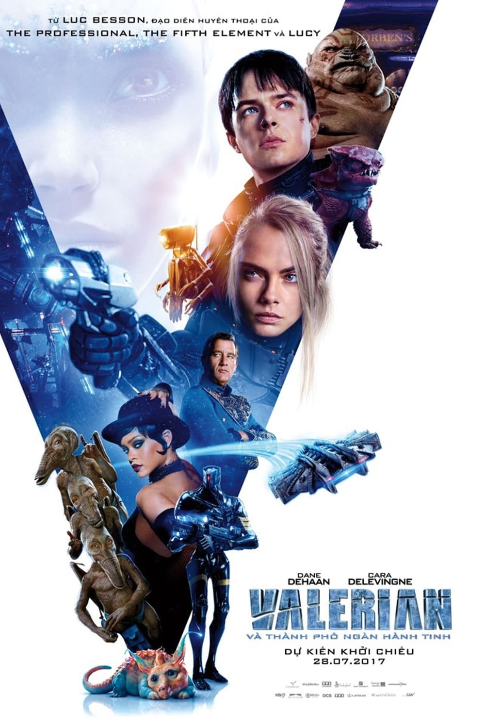 Poster phim Valerian và Thành Phố Ngàn Hành Tinh