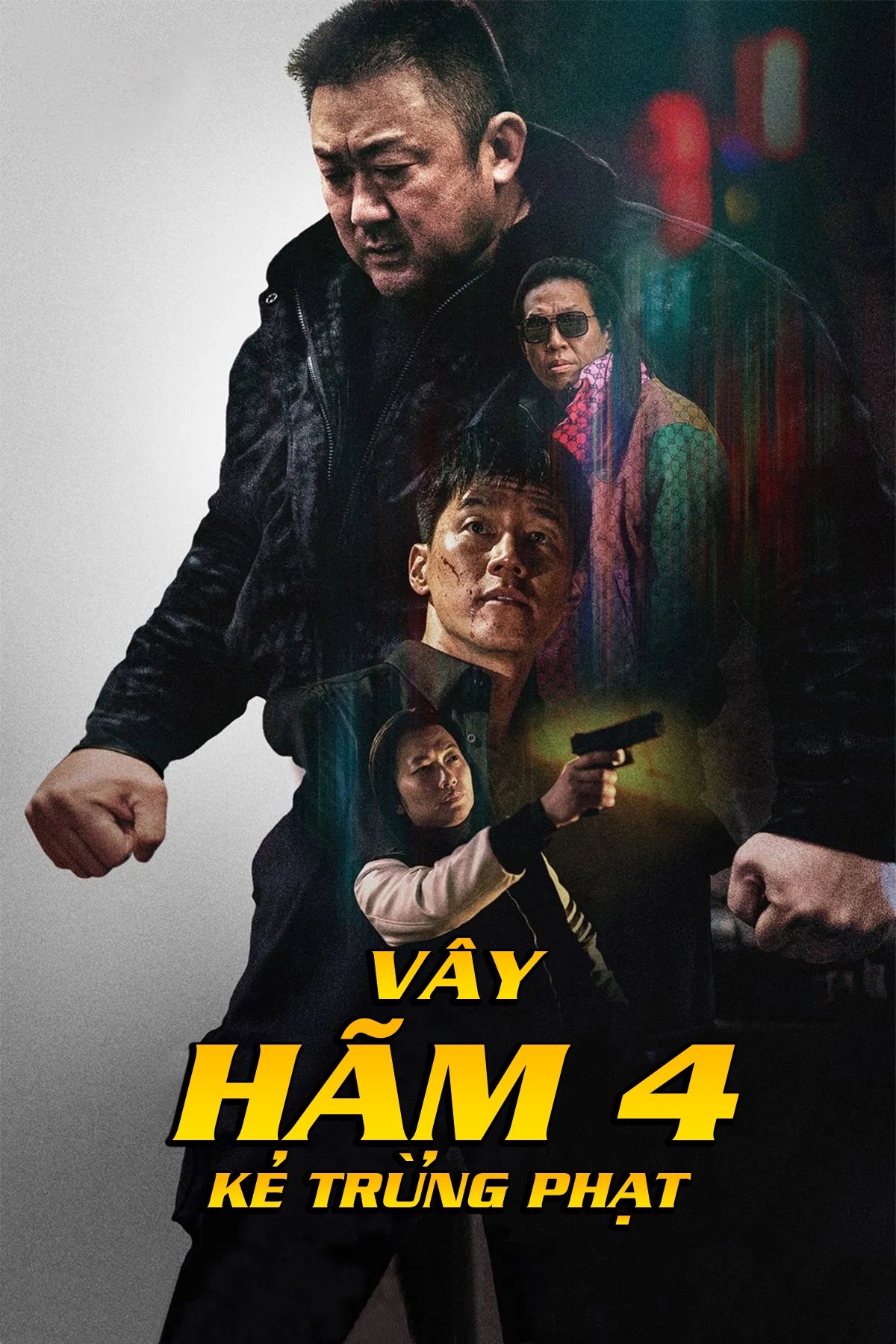 Poster phim Vây Hãm: Kẻ Trừng Phạt