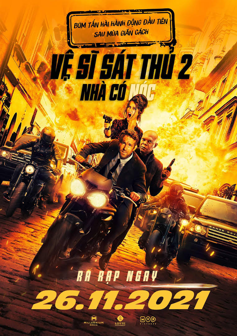 Poster phim Vệ Sĩ Sát Thủ 2: Nhà Có Nóc