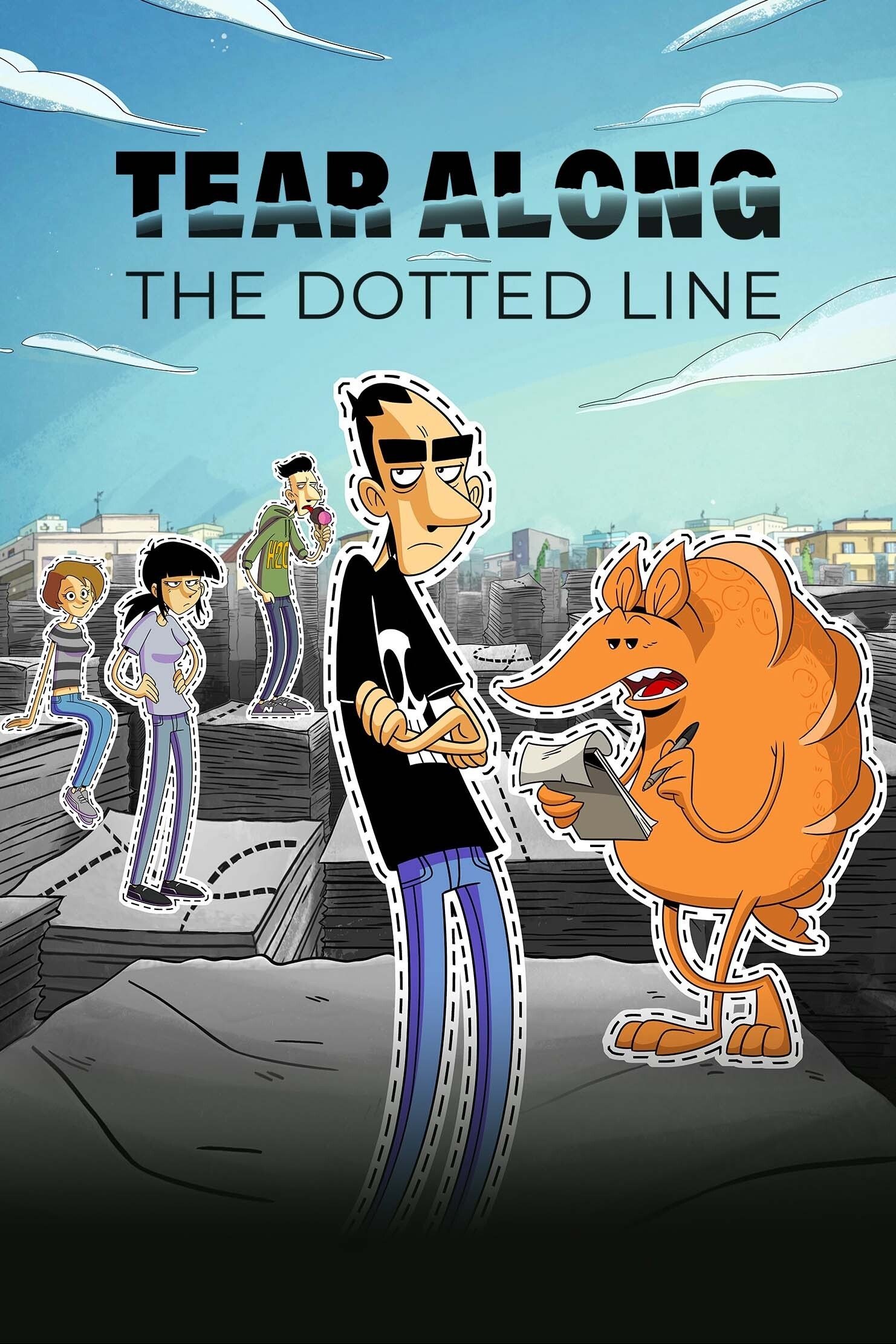 Poster phim Vết Xé Theo Đường Kẻ (Strappare lungo i bordi)