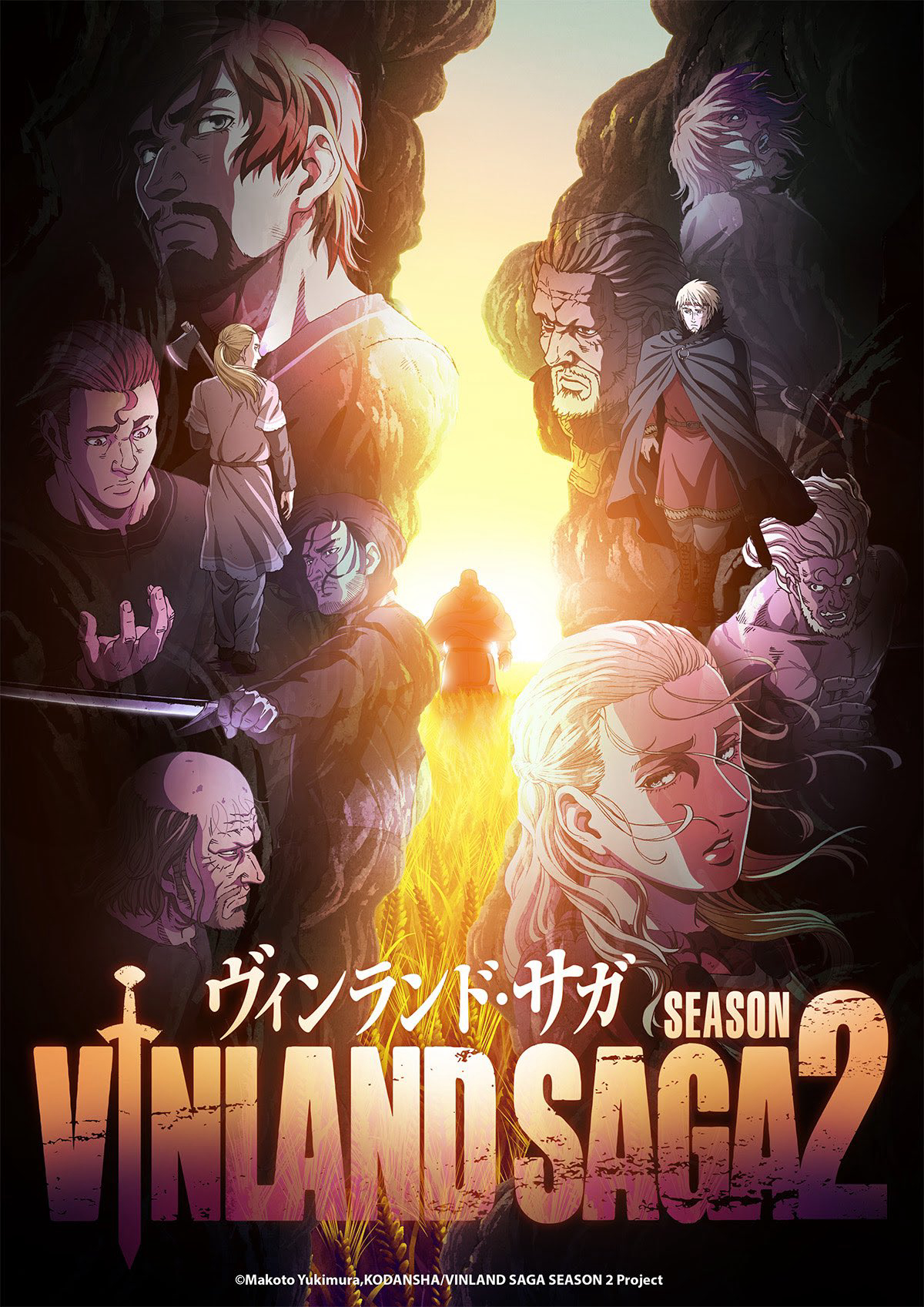 Poster phim VINLAND SAGA: Bản hùng ca Viking (Phần 2)