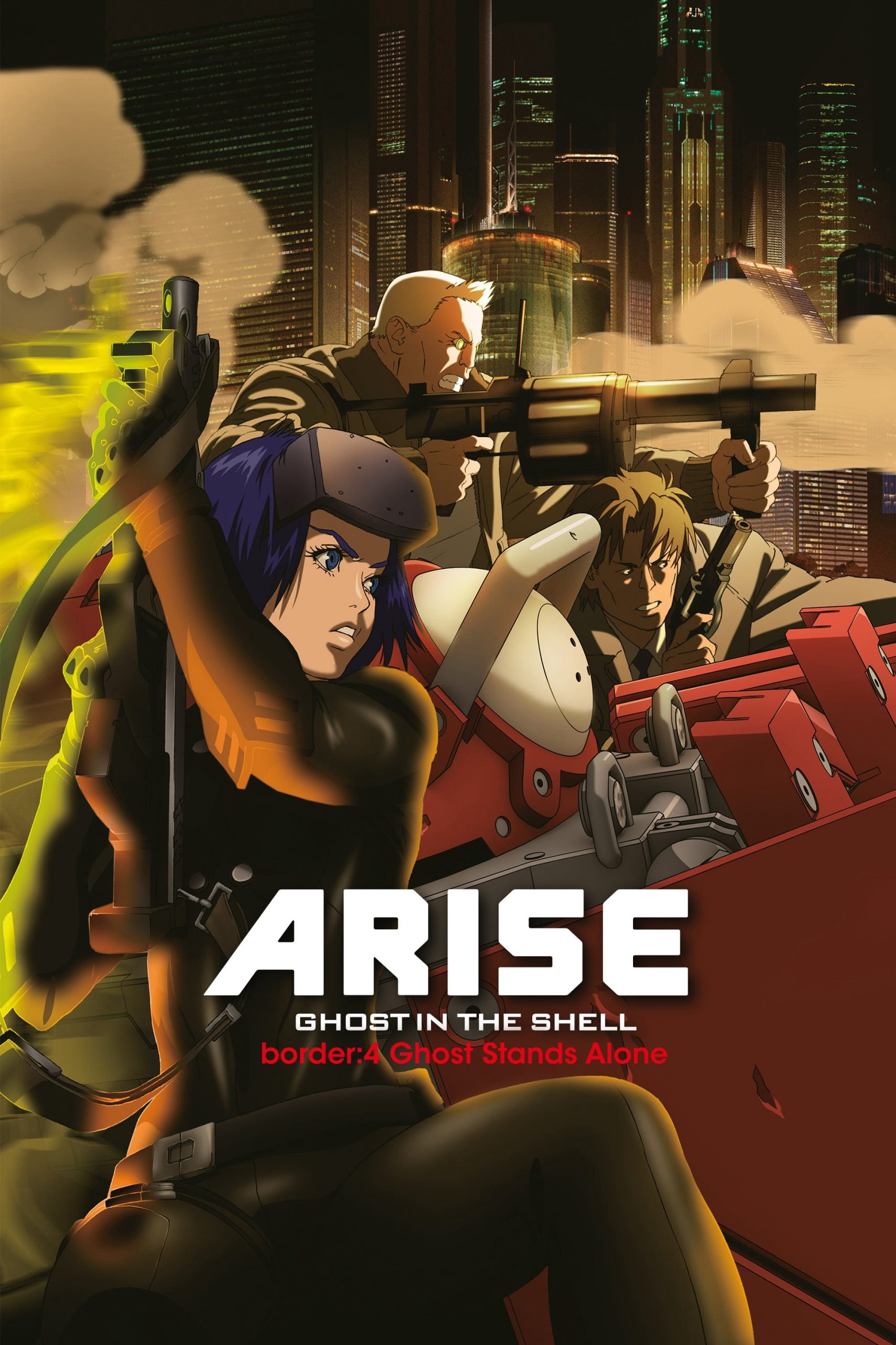 Poster phim Vỏ Bọc Ma ARISE border: 4 Ma Đơn Độc