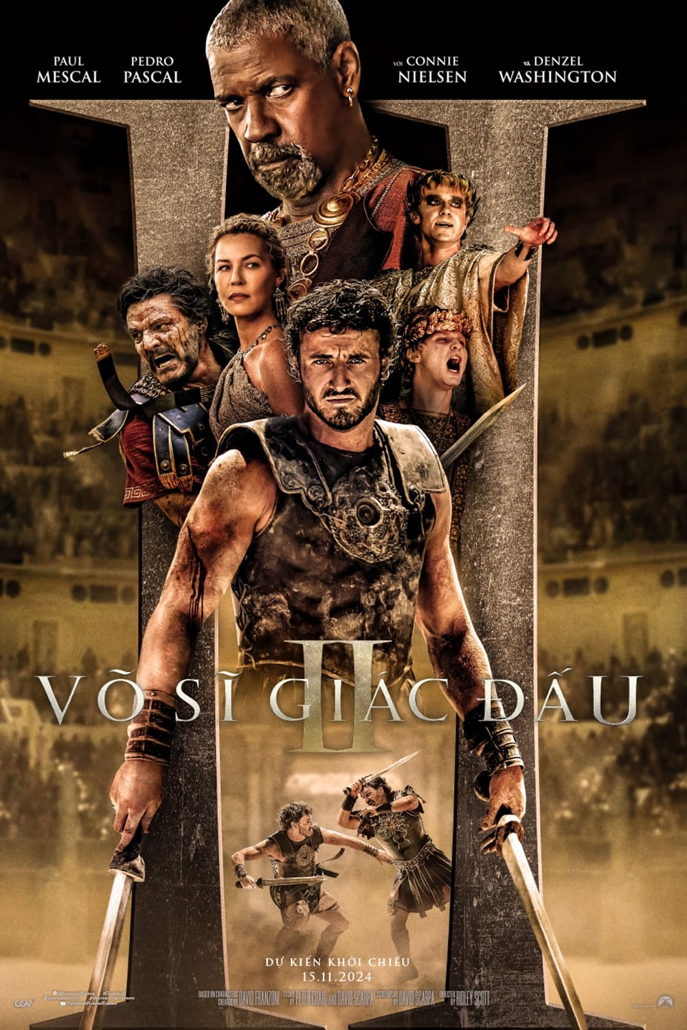 Poster phim Võ Sĩ Giác Đấu 2