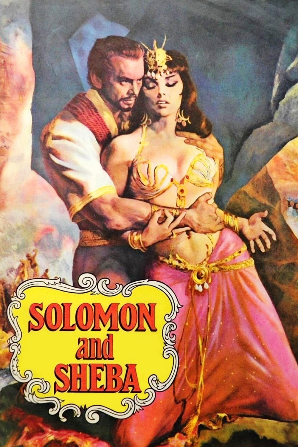 Poster phim Vua Solomon Và Nữ Hoàng Sheba