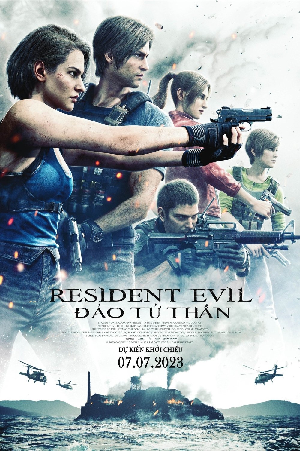 Poster phim Resident Evil: Đảo Tử Thần