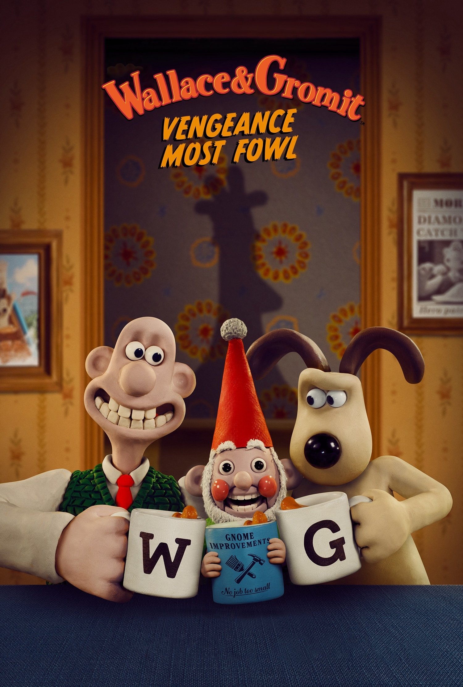 Poster phim Wallace và Gromit: Lông vũ báo thù