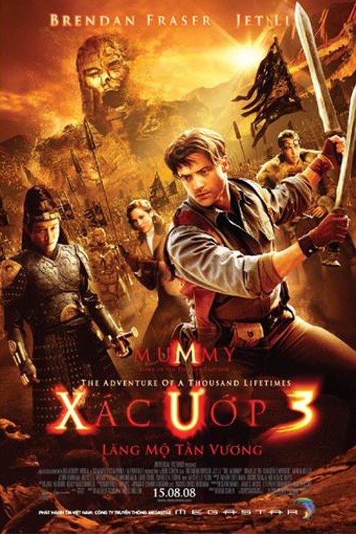 Poster phim Xác Ướp: Lăng mộ Vua Tần