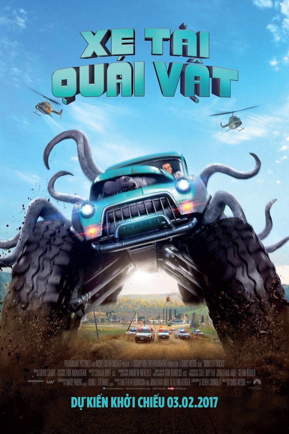 Poster phim Xe Tải Quái Vật