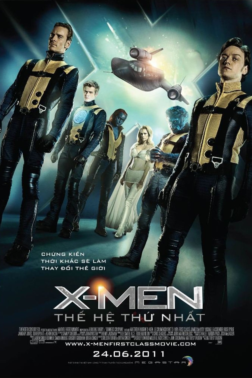 Poster phim X-Men: First Class