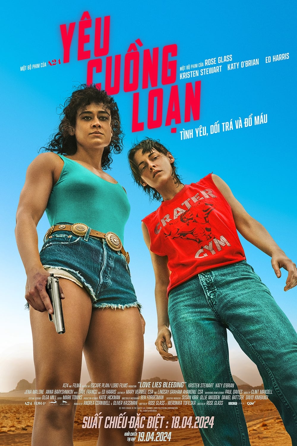 Poster phim Yêu Cuồng Loạn