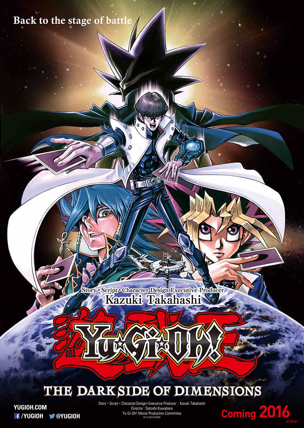 Poster phim Yu-Gi-Oh!: Chiều Không Gian Tối