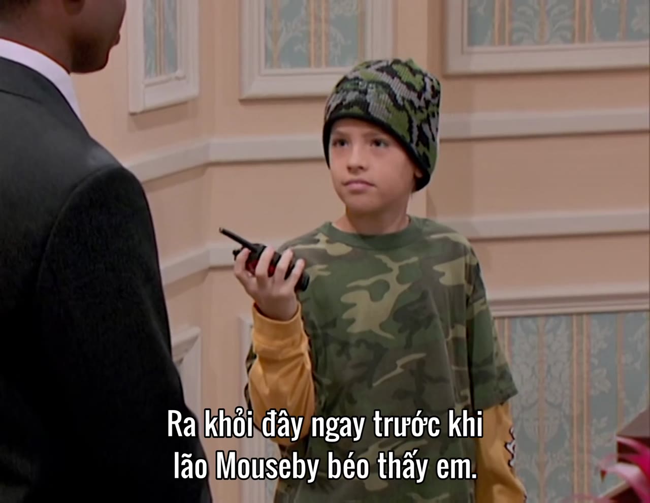Cuộc Sống Thượng Hạng Của Zack & Cody (Phần 1) tập 5 cảnh 2