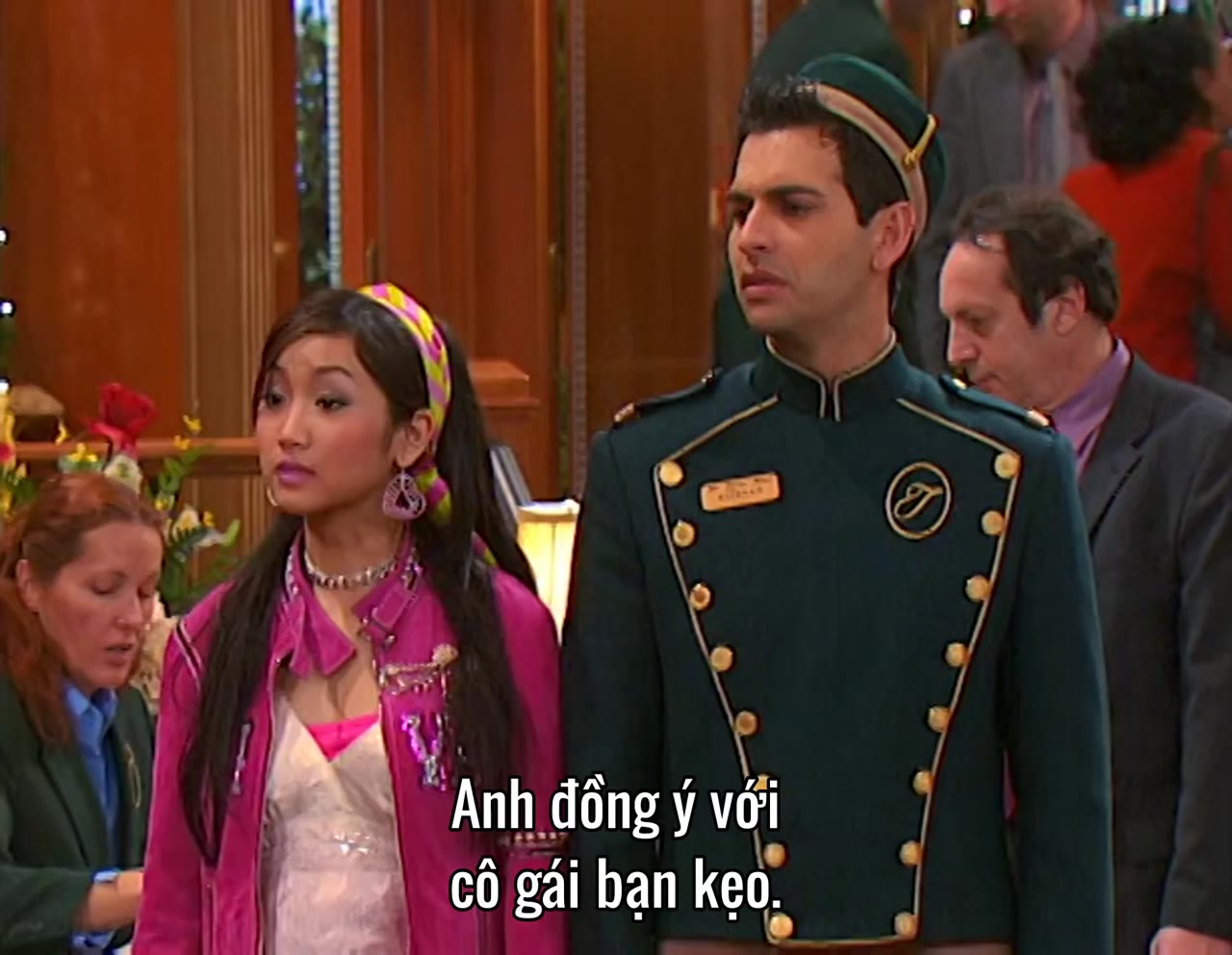 Cuộc Sống Thượng Hạng Của Zack & Cody (Phần 1) tập 12 cảnh 2