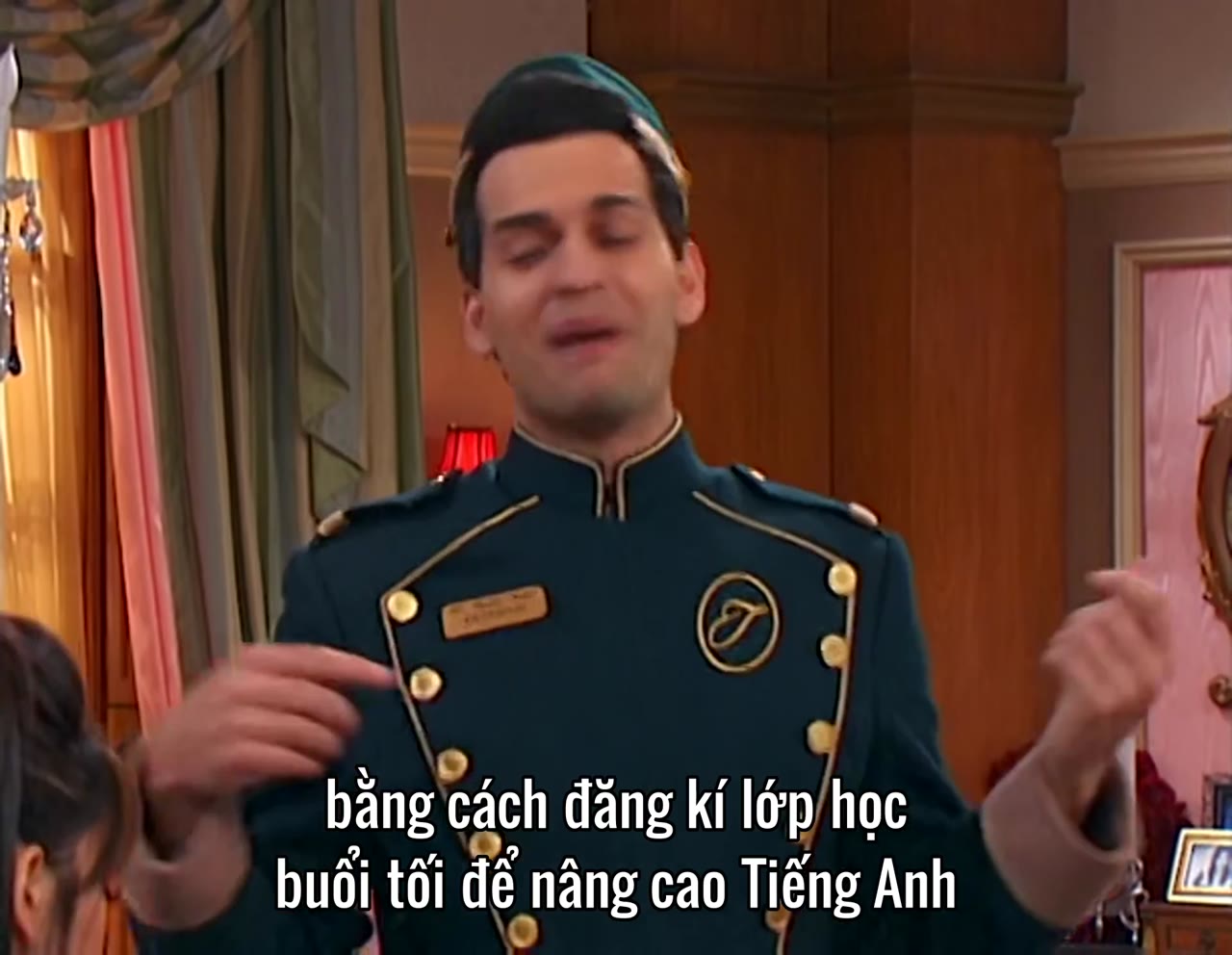 Cuộc Sống Thượng Hạng Của Zack & Cody (Phần 1) tập 23 cảnh 2