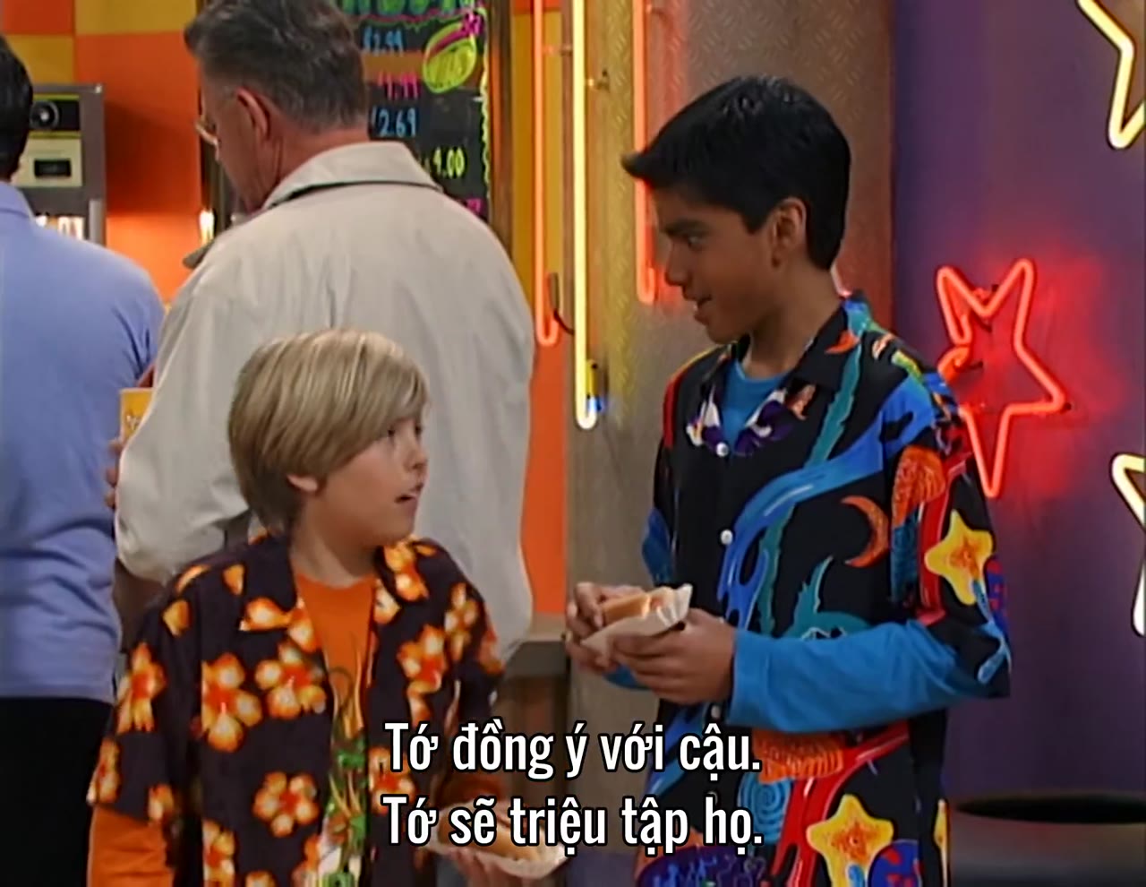 Cuộc Sống Thượng Hạng Của Zack & Cody (Phần 1) tập 26 cảnh 2